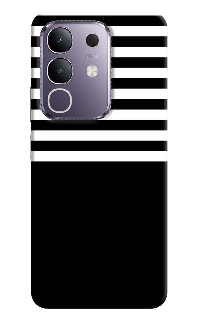 Black and White Print Vivo T4x 5G Hard Case Back Cover by Casekaro