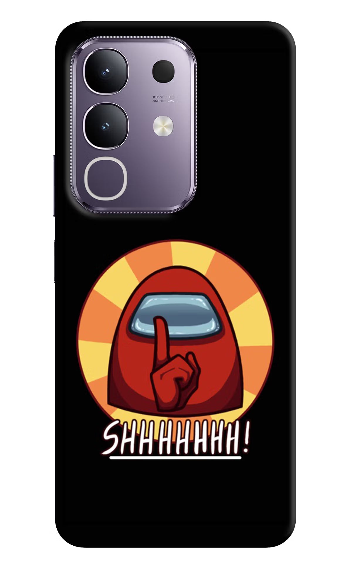 Among Us Shhh! Vivo T4x 5G Hard Case Back Cover by Casekaro