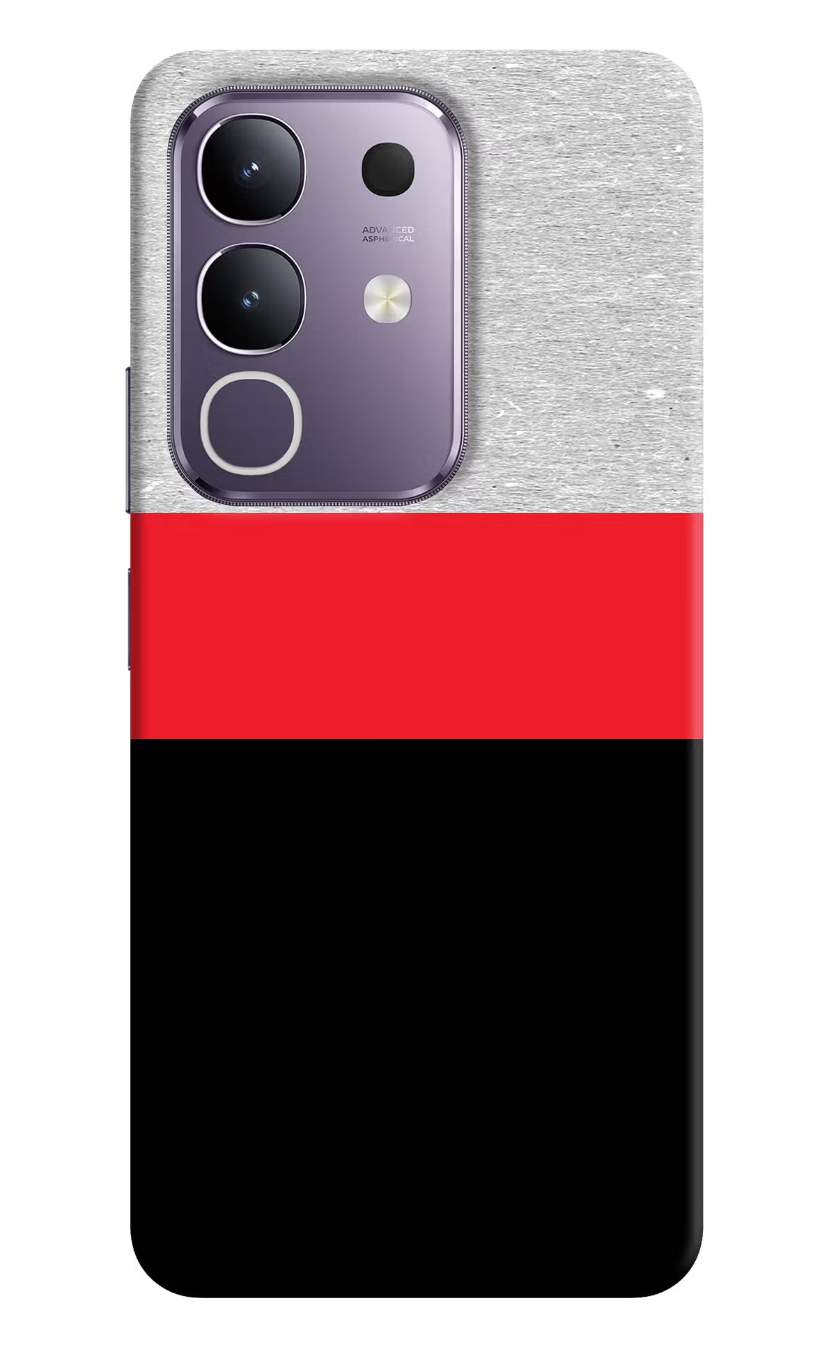 Tri Color Pattern Vivo T4x 5G Hard Case Back Cover by Casekaro