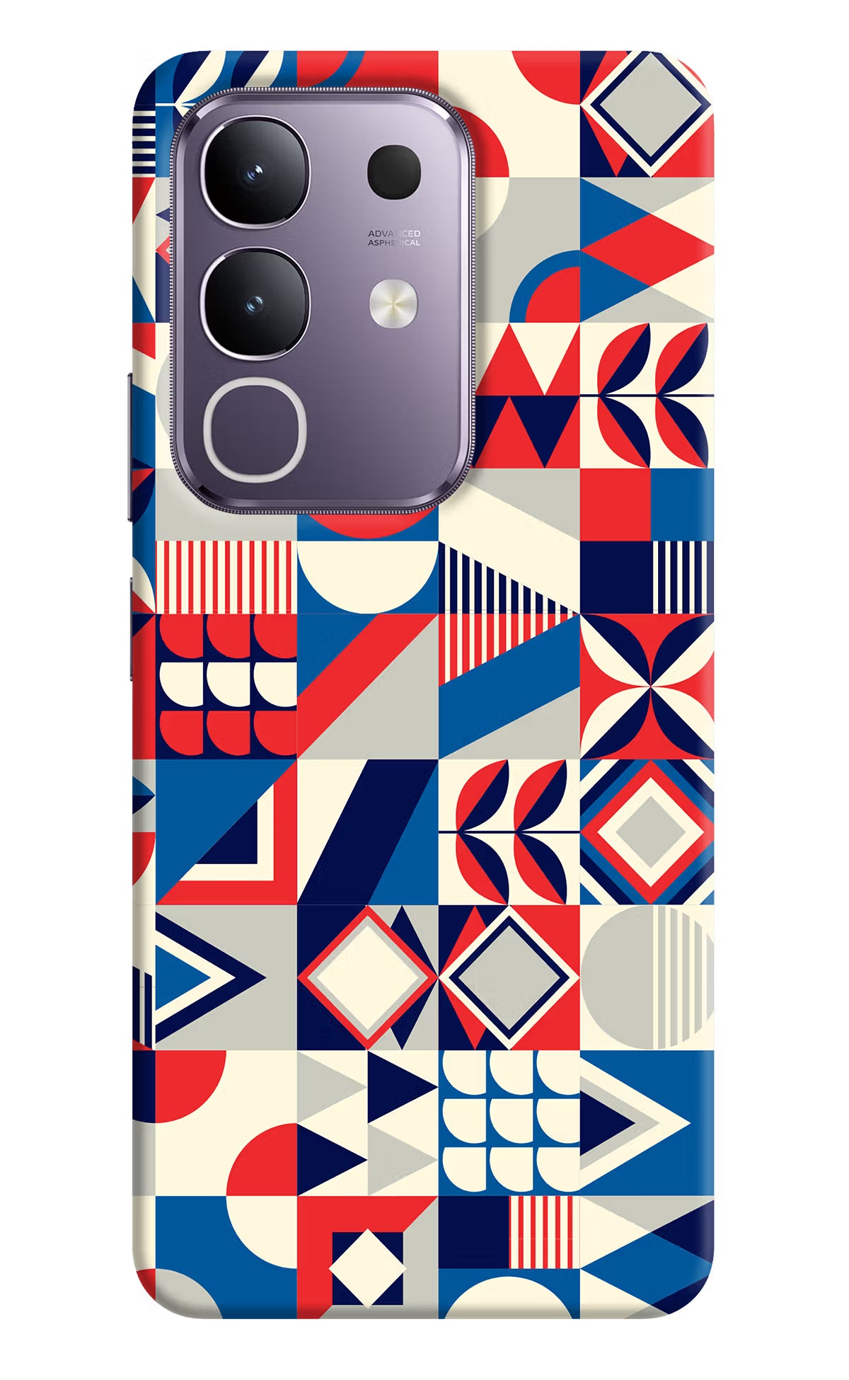 Colorful Pattern Vivo T4x 5G Hard Case Back Cover by Casekaro