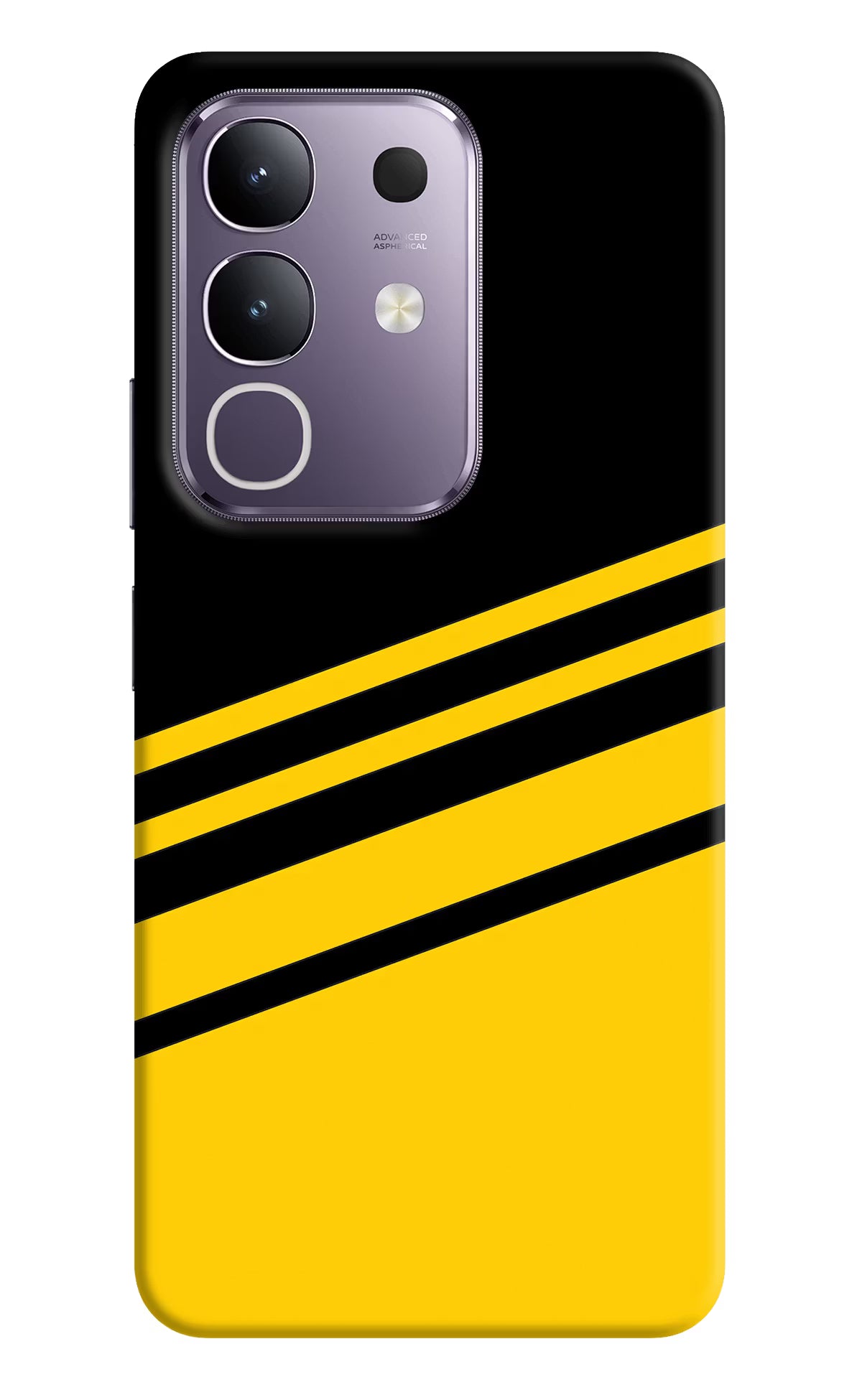 Yellow Shades Vivo T4x 5G Hard Case Back Cover by Casekaro