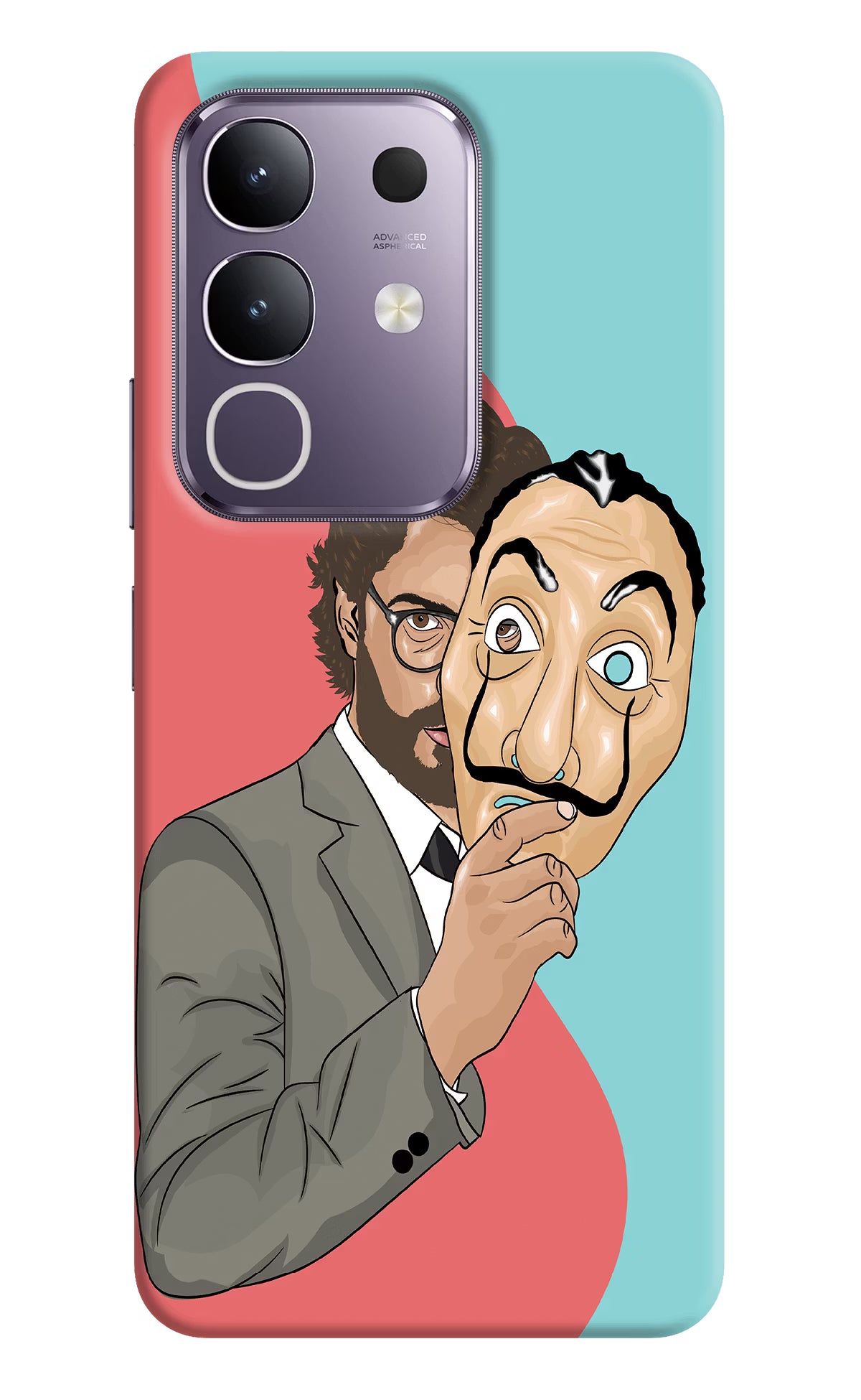 Professor Vivo T4x 5G Hard Case Back Cover by Casekaro