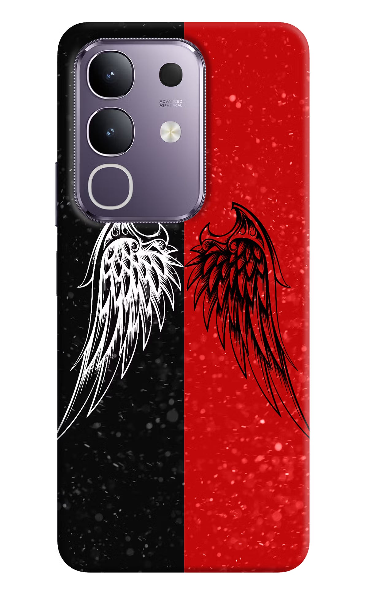 Wings Vivo T4x 5G Hard Case Back Cover by Casekaro