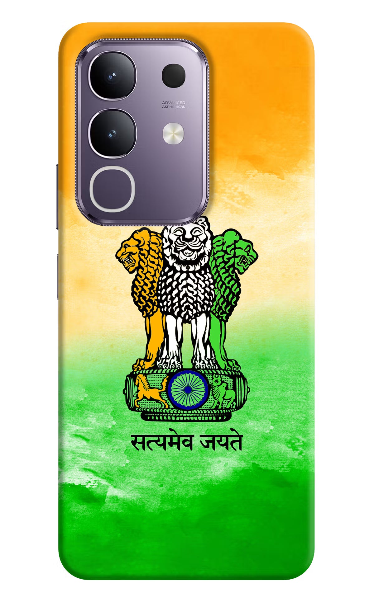 Satyamev Jayate Flag Vivo T4x 5G Hard Case Back Cover by Casekaro