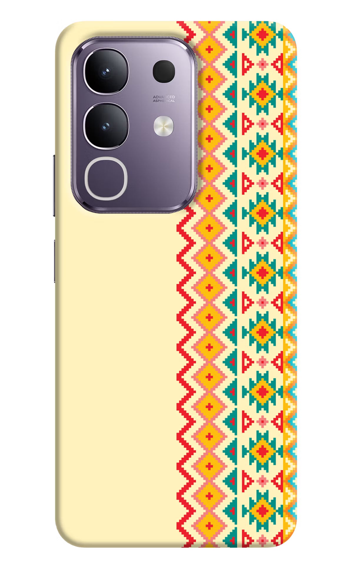 Ethnic Seamless Vivo T4x 5G Hard Case Back Cover by Casekaro