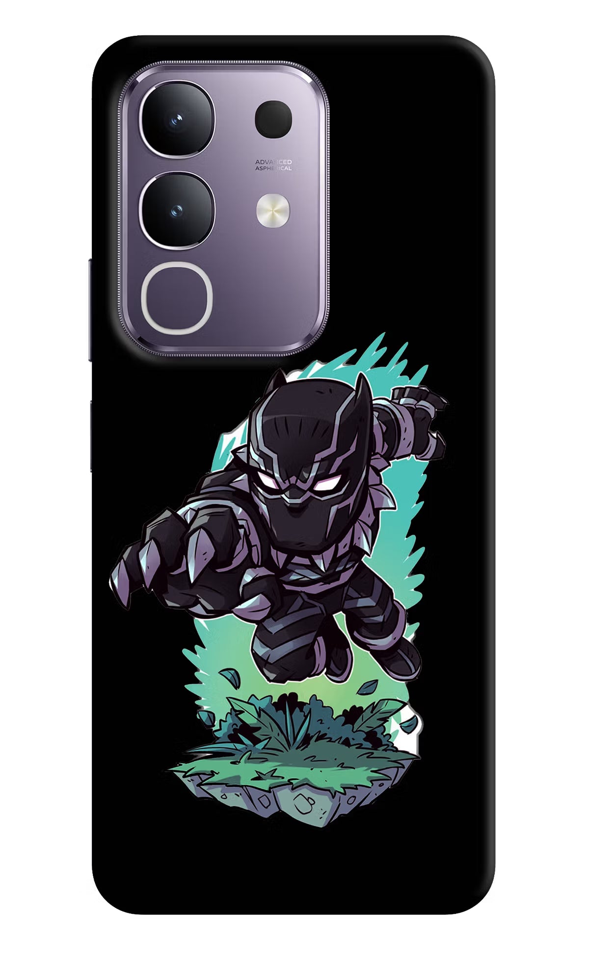 Black Panther Vivo T4x 5G Hard Case Back Cover by Casekaro