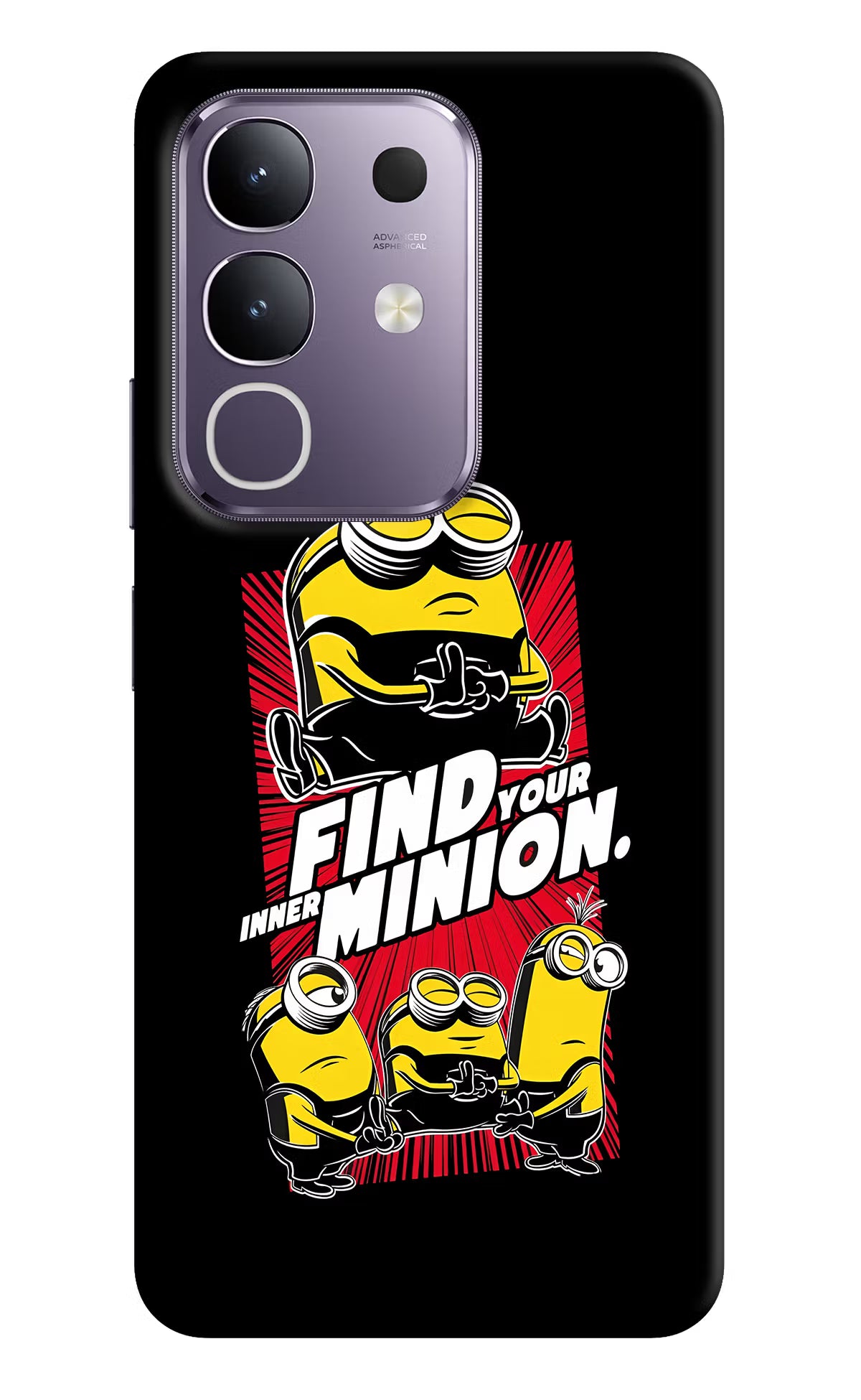 Find your inner Minion Vivo T4x 5G Hard Case Back Cover by Casekaro