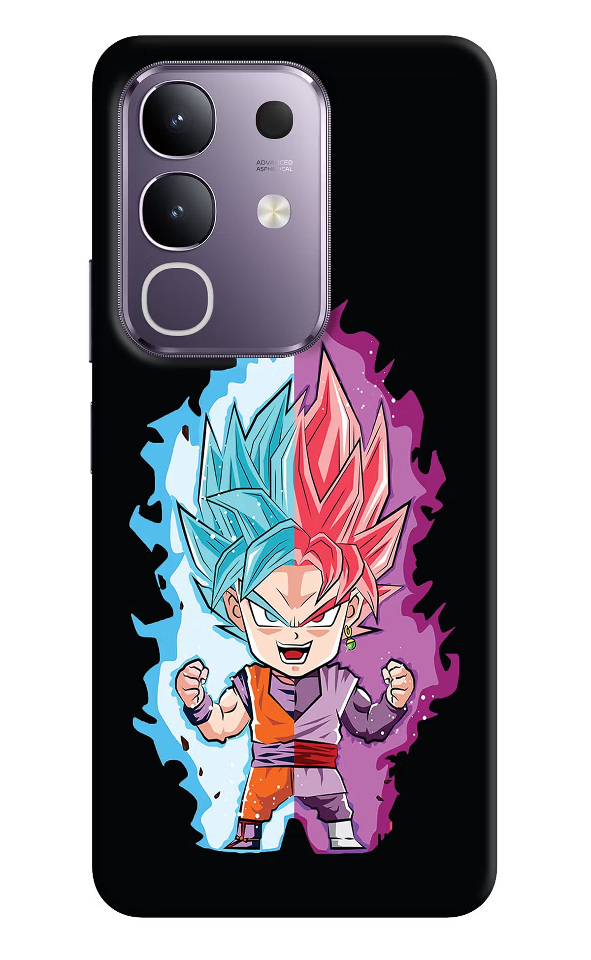Chota Goku Vivo T4x 5G Hard Case Back Cover by Casekaro