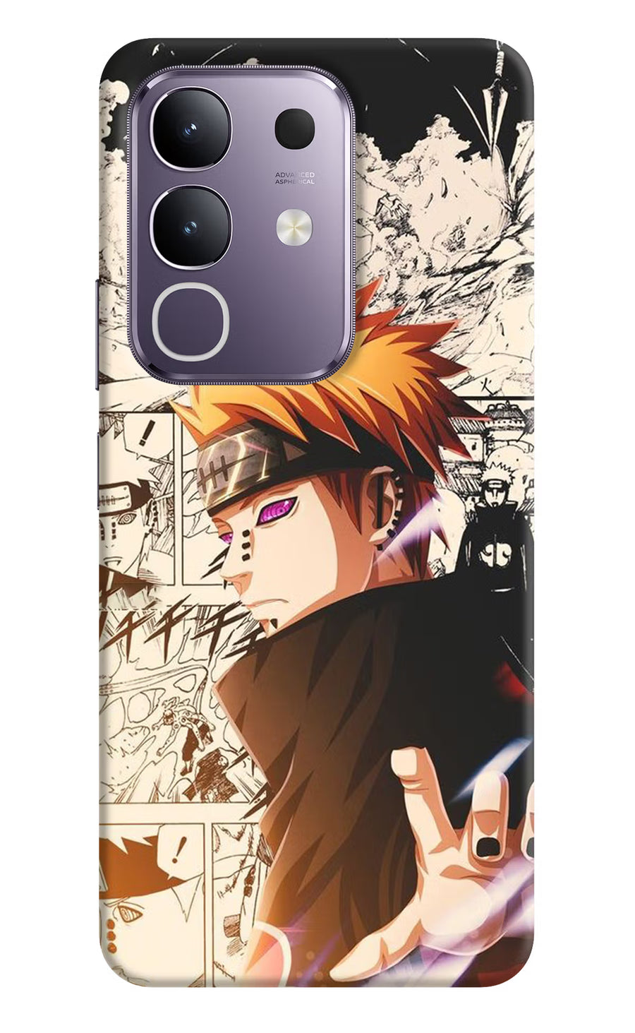 Pain Anime Vivo T4x 5G Back Cover, Hard case