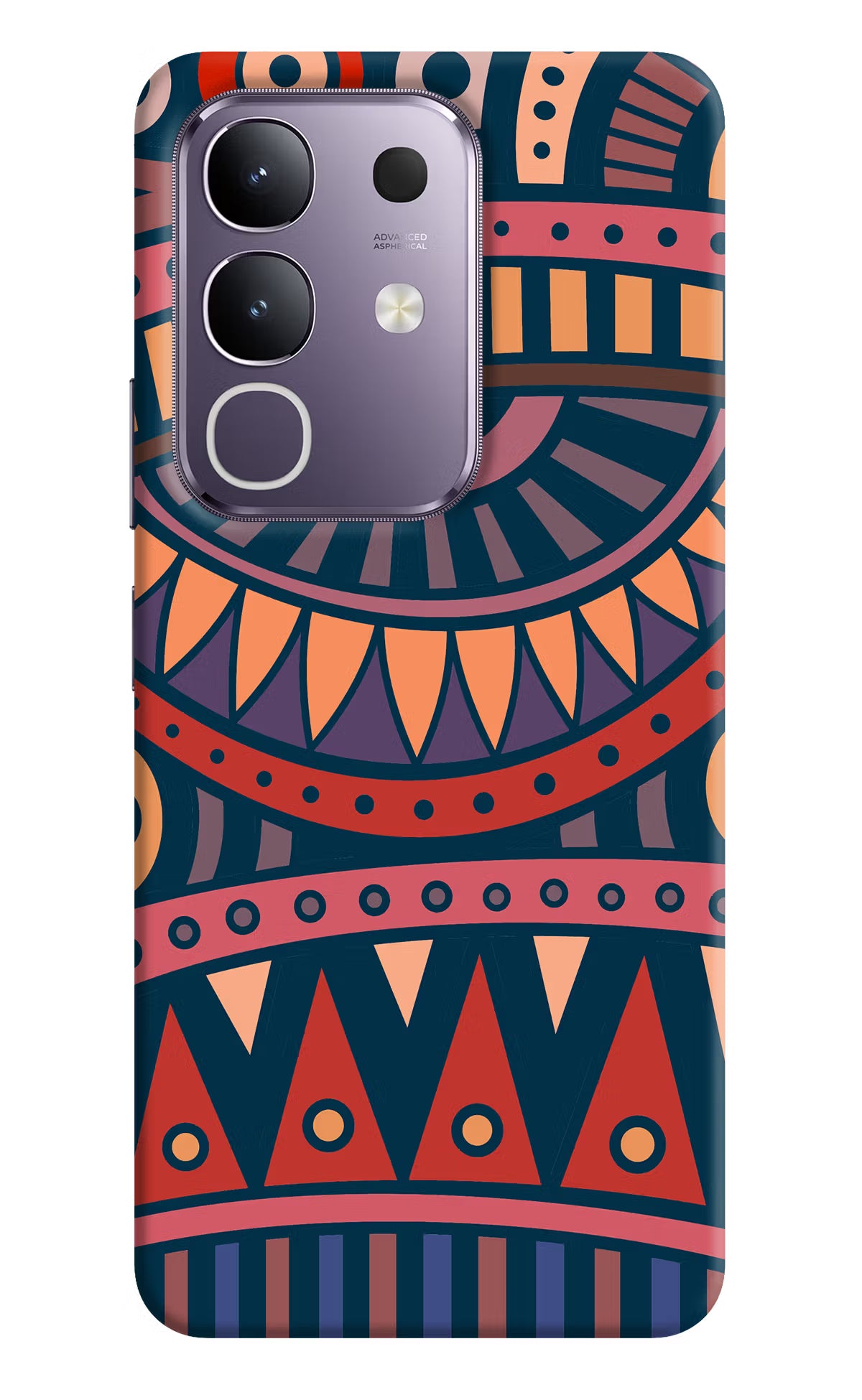 African Culture Design Vivo T4x 5G Hard Case Back Cover by Casekaro