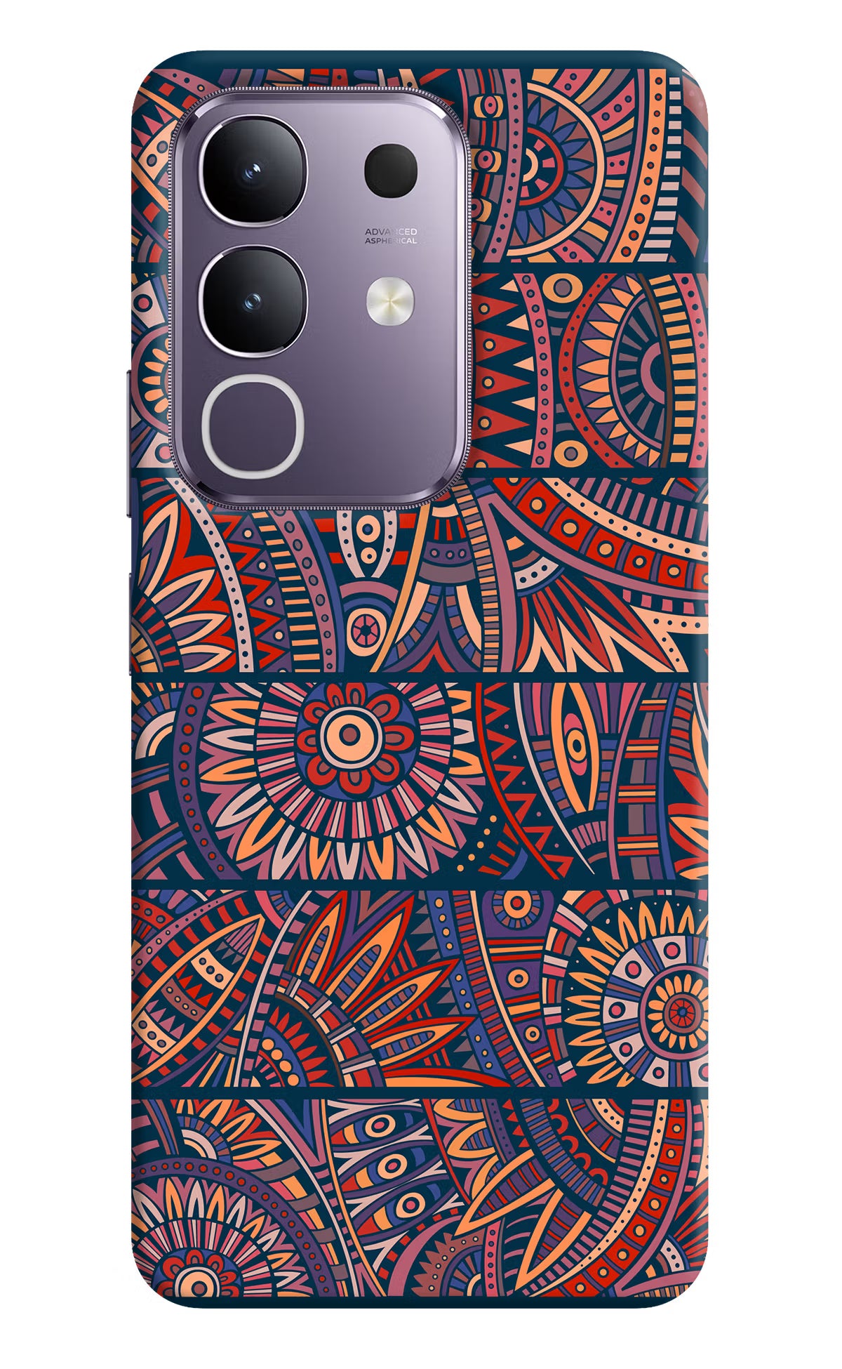 African Culture Design Vivo T4x 5G Hard Case Back Cover by Casekaro