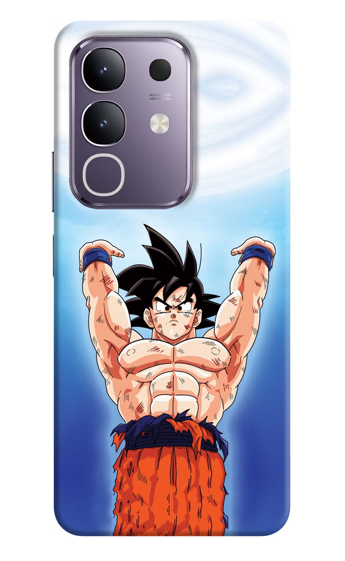 Goku Power Vivo T4x 5G Hard Case Back Cover by Casekaro