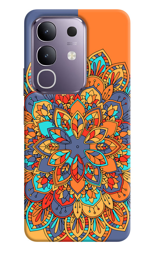 Color Mandala Vivo T4x 5G Hard Case Back Cover by Casekaro