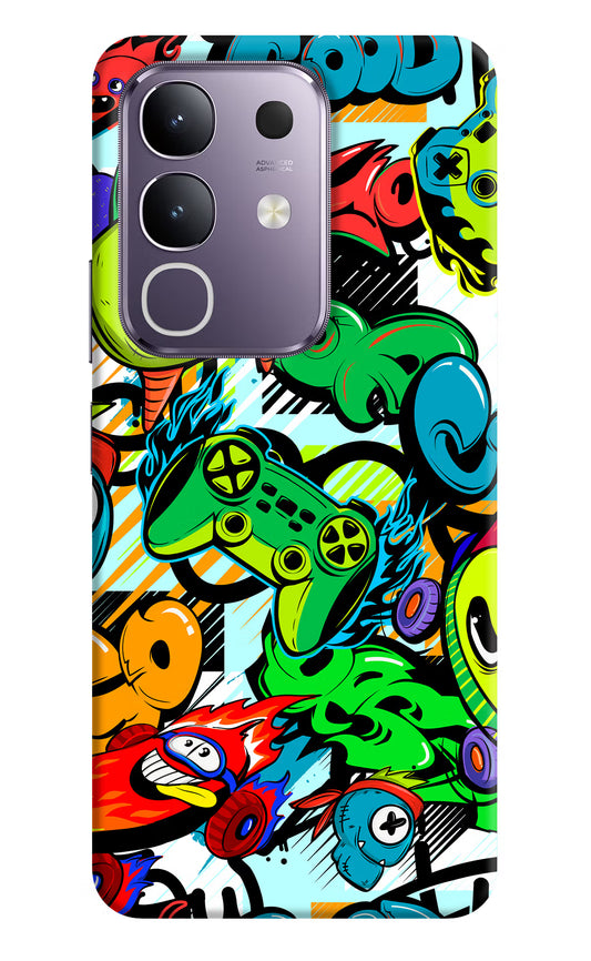 Game Doodle Vivo T4x 5G Hard Case Back Cover by Casekaro