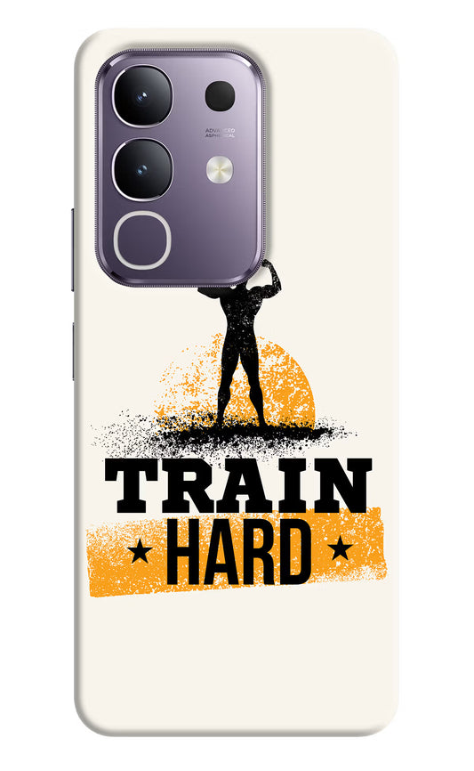 Train Hard Vivo T4x 5G Hard Case Back Cover by Casekaro