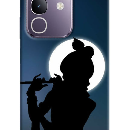 Shri Krishna Silhouette Vivo T4x 5G Hard Case Back Cover by Casekaro