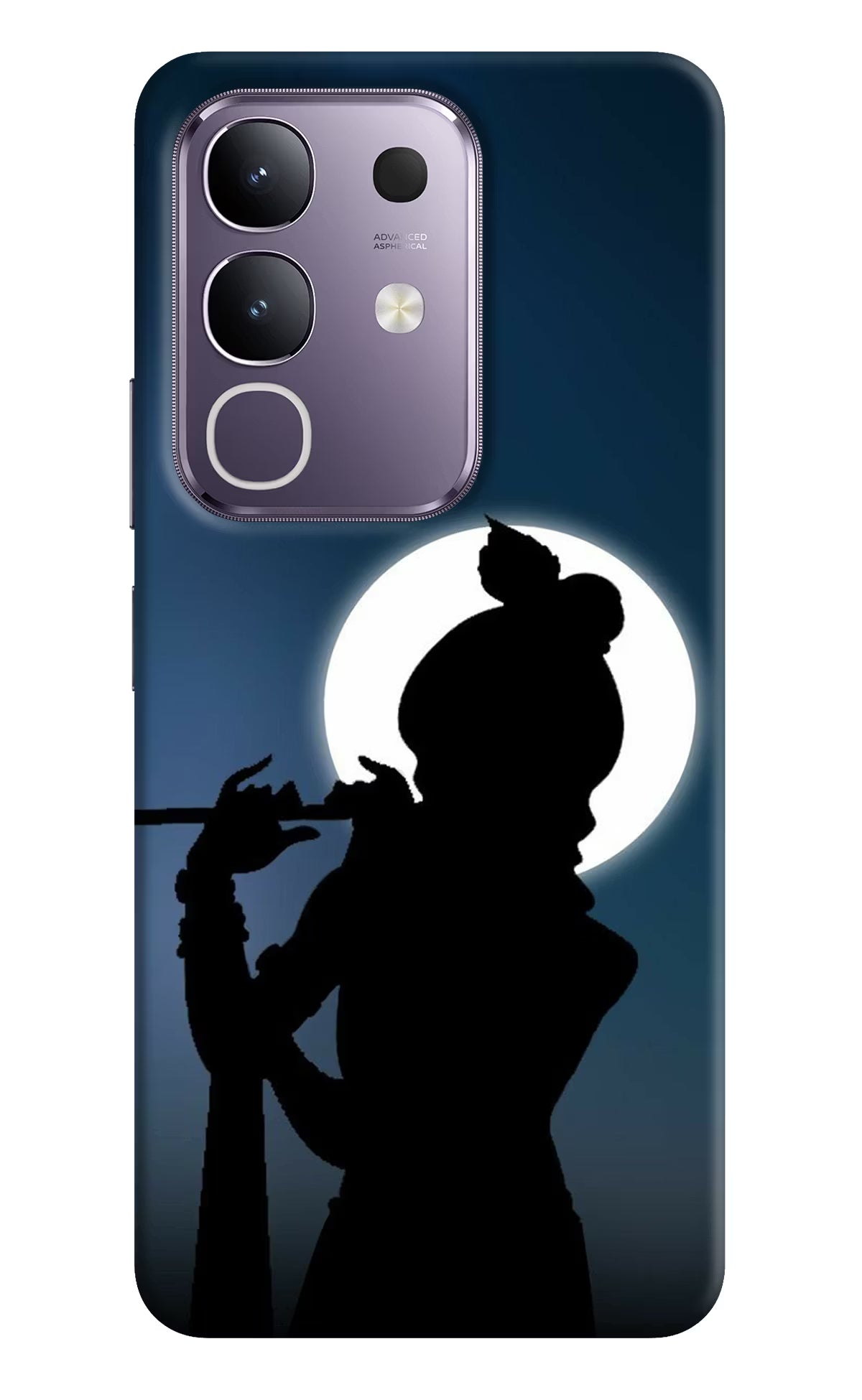 Shri Krishna Silhouette Vivo T4x 5G Hard Case Back Cover by Casekaro