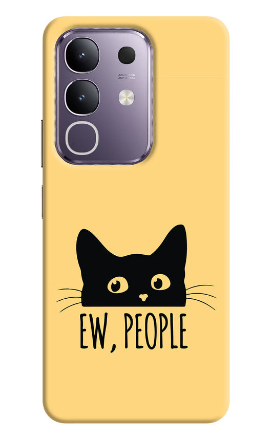 Ew People Catitude Vivo T4x 5G Hard Case Back Cover by Casekaro