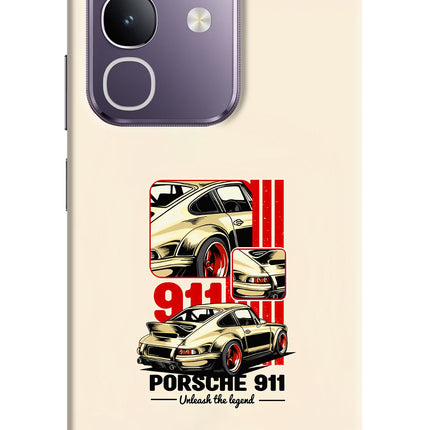 Classic Porsche 911 Vivo T4x 5G Hard Case Back Cover by Casekaro
