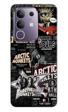 Arctic Monkeys Vivo T4x 5G Hard Case Back Cover by Casekaro
