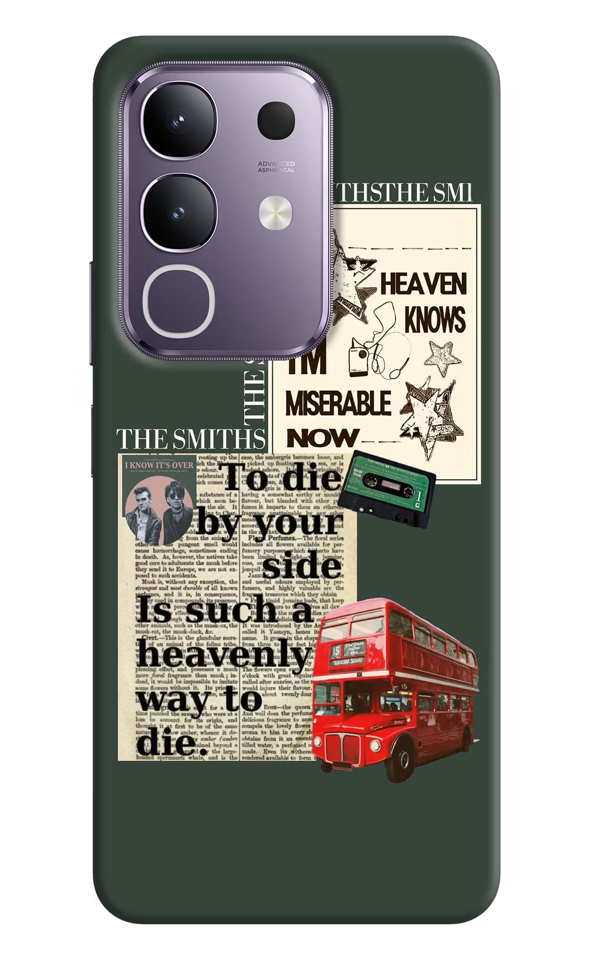 The Smiths Vivo T4x 5G Hard Case Back Cover by Casekaro