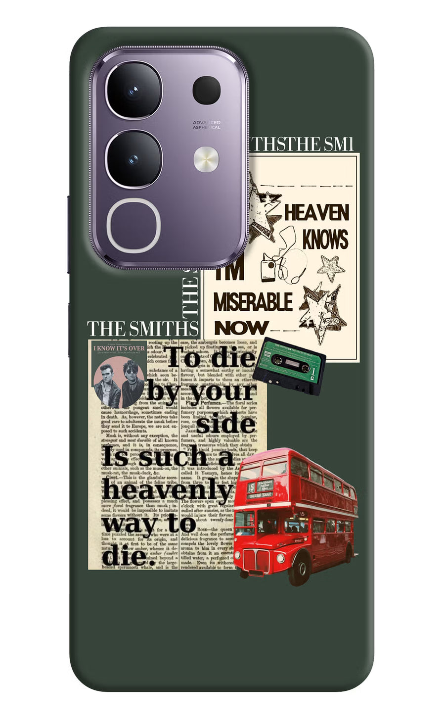 The Smiths Vivo T4x 5G Back Cover, Hard case