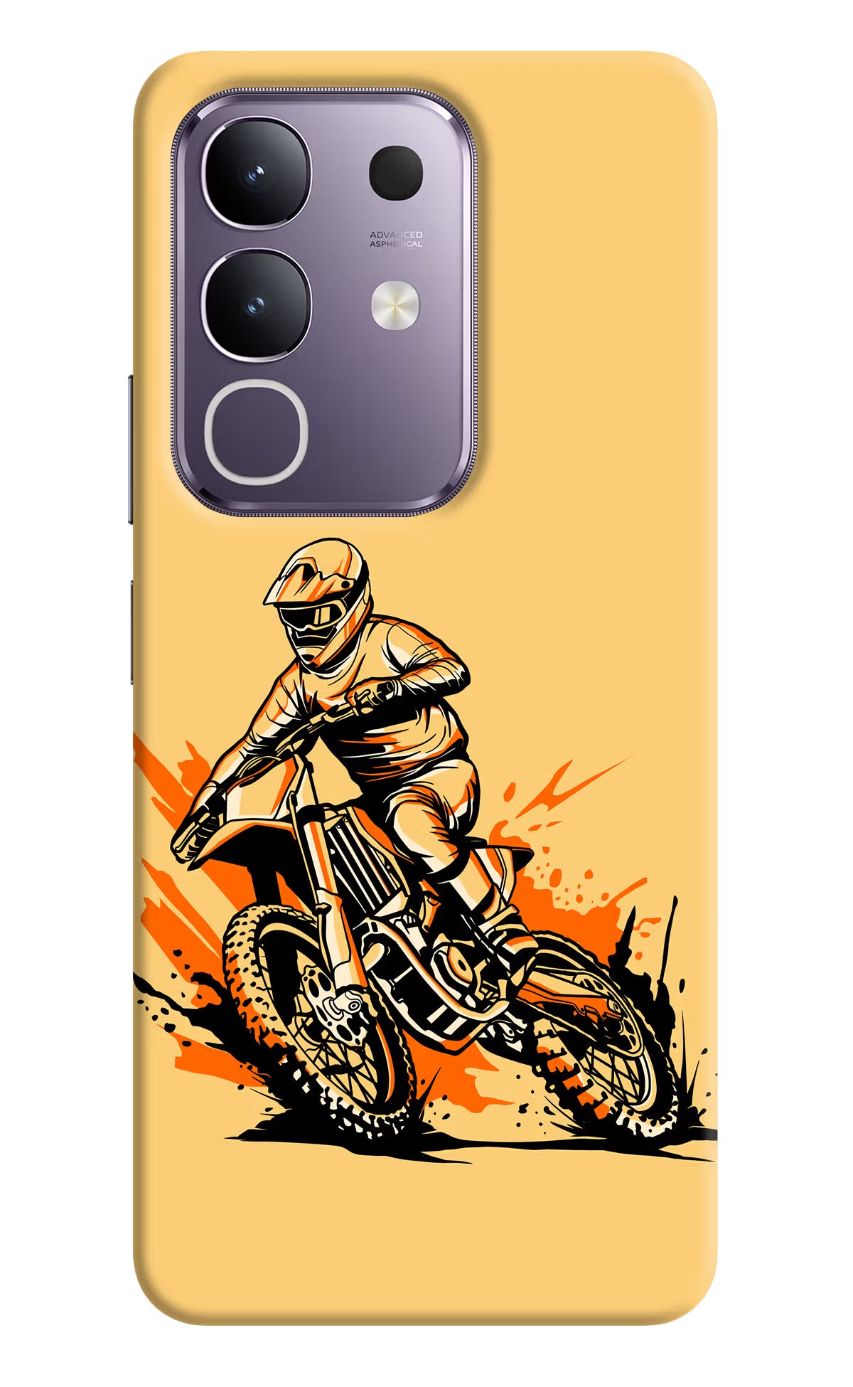 Off-Road Fury Vivo T4x 5G Hard Case Back Cover by Casekaro