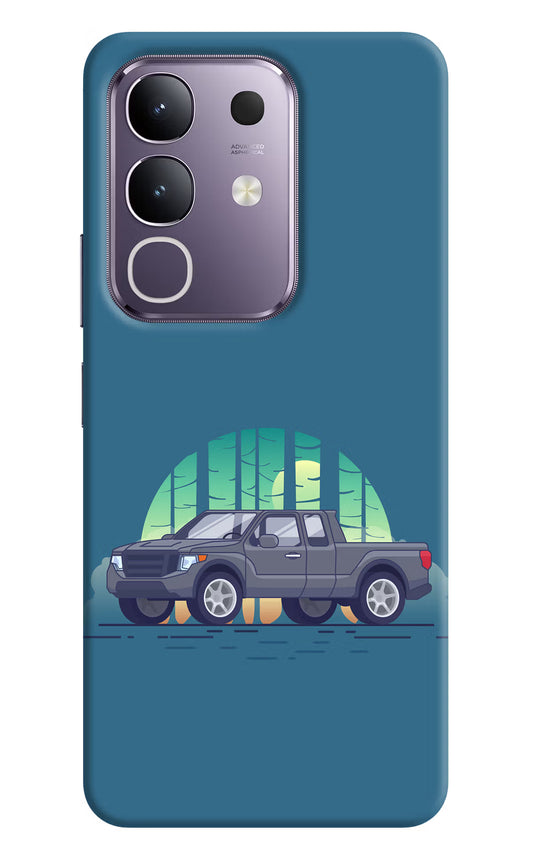 Retro Garage Vibe Vivo T4x 5G Hard Case Back Cover by Casekaro