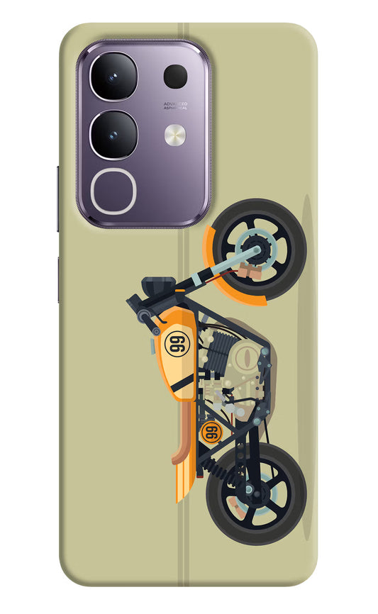 Vertical Speedster Vivo T4x 5G Hard Case Back Cover by Casekaro