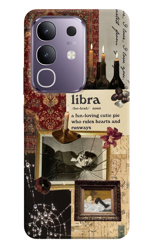 Libra Zodiac Vivo T4x 5G Hard Case Back Cover by Casekaro