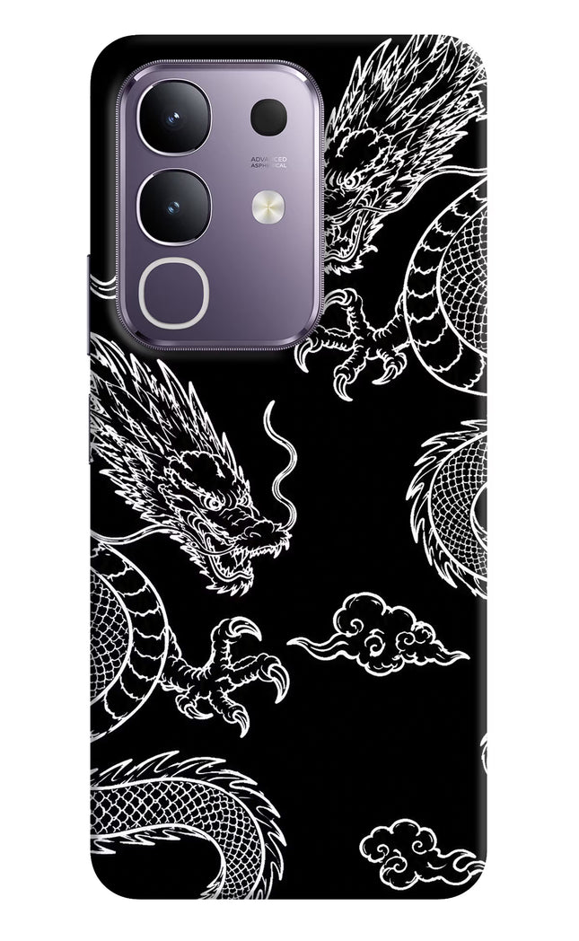 Twin Dragons Vivo T4x 5G Hard Case Back Cover by Casekaro