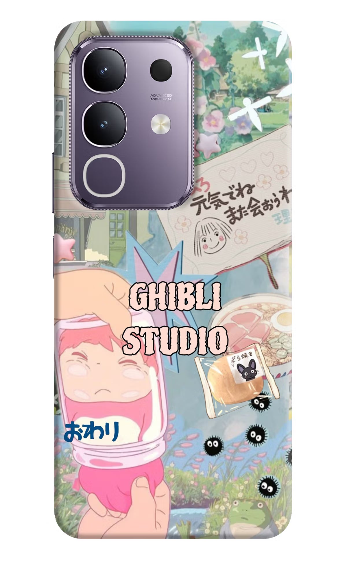 Studio Ghibli Vivo T4x 5G Back Cover