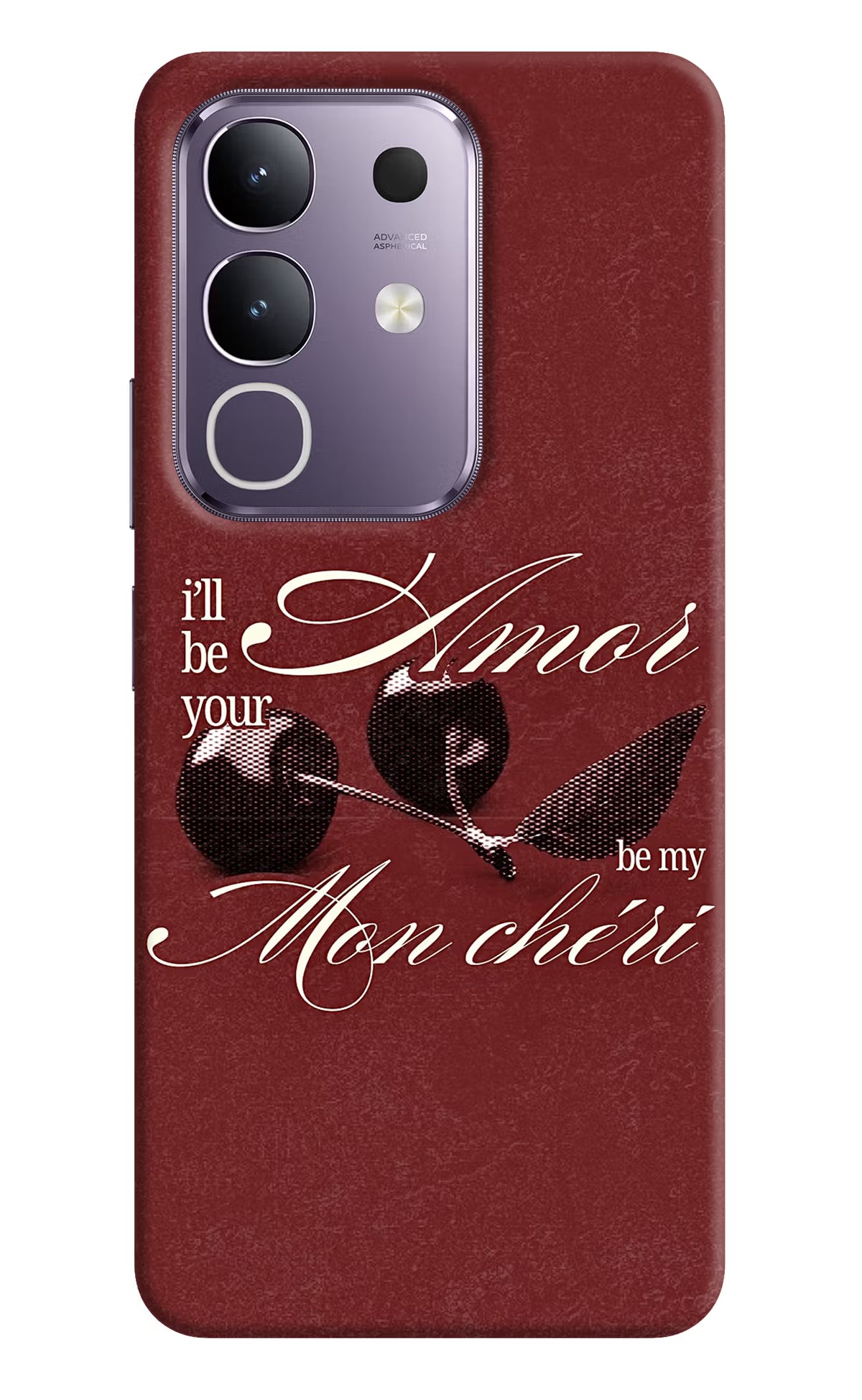 Velvet Cherry Vivo T4x 5G Back Cover