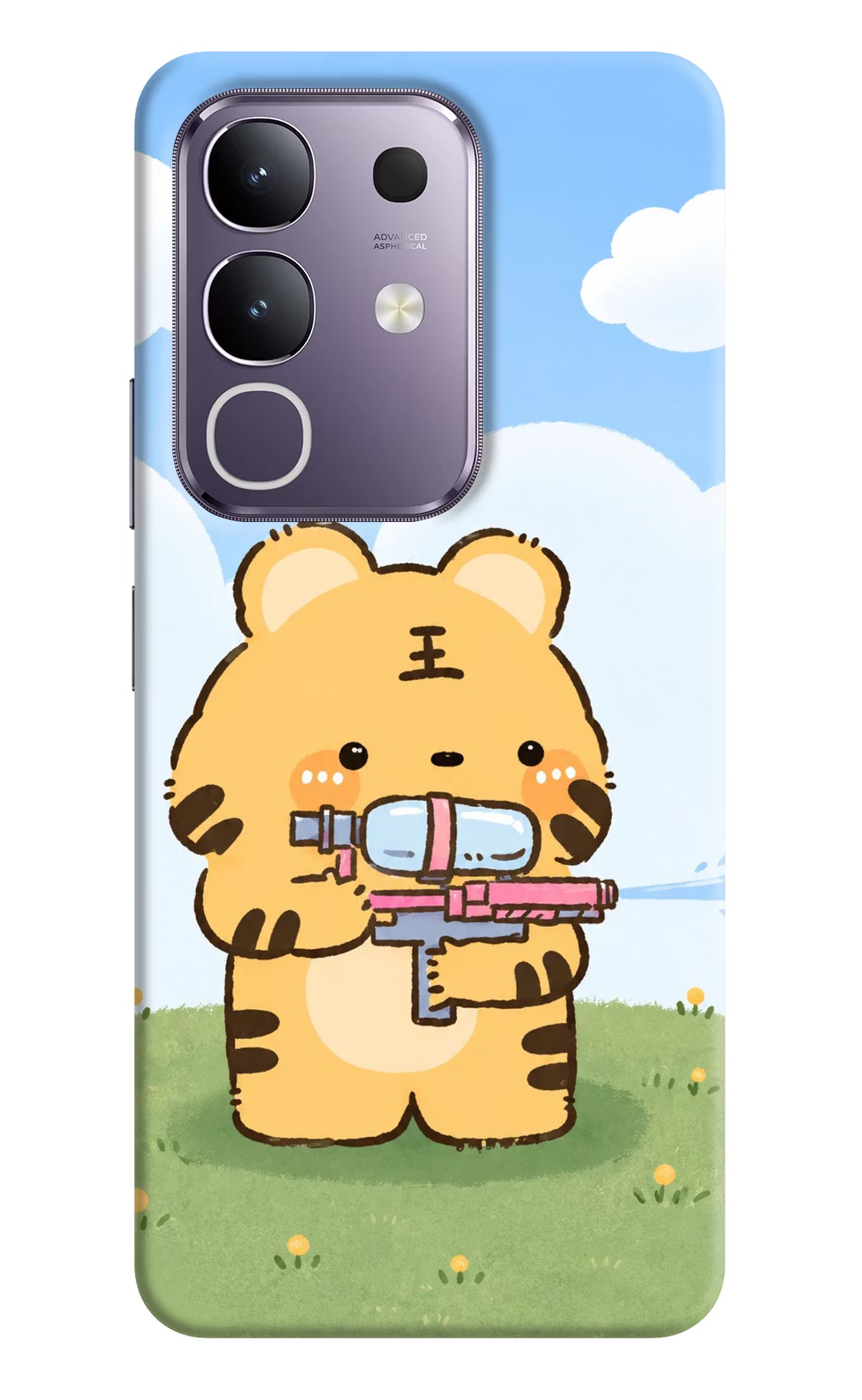 Tiger Treat Vivo T4x 5G Back Cover