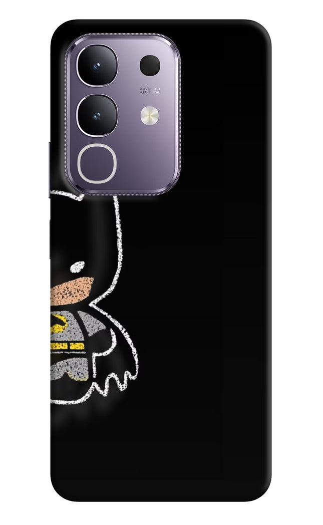 Bat Kitty Vivo T4x 5G Hard Case Back Cover by Casekaro