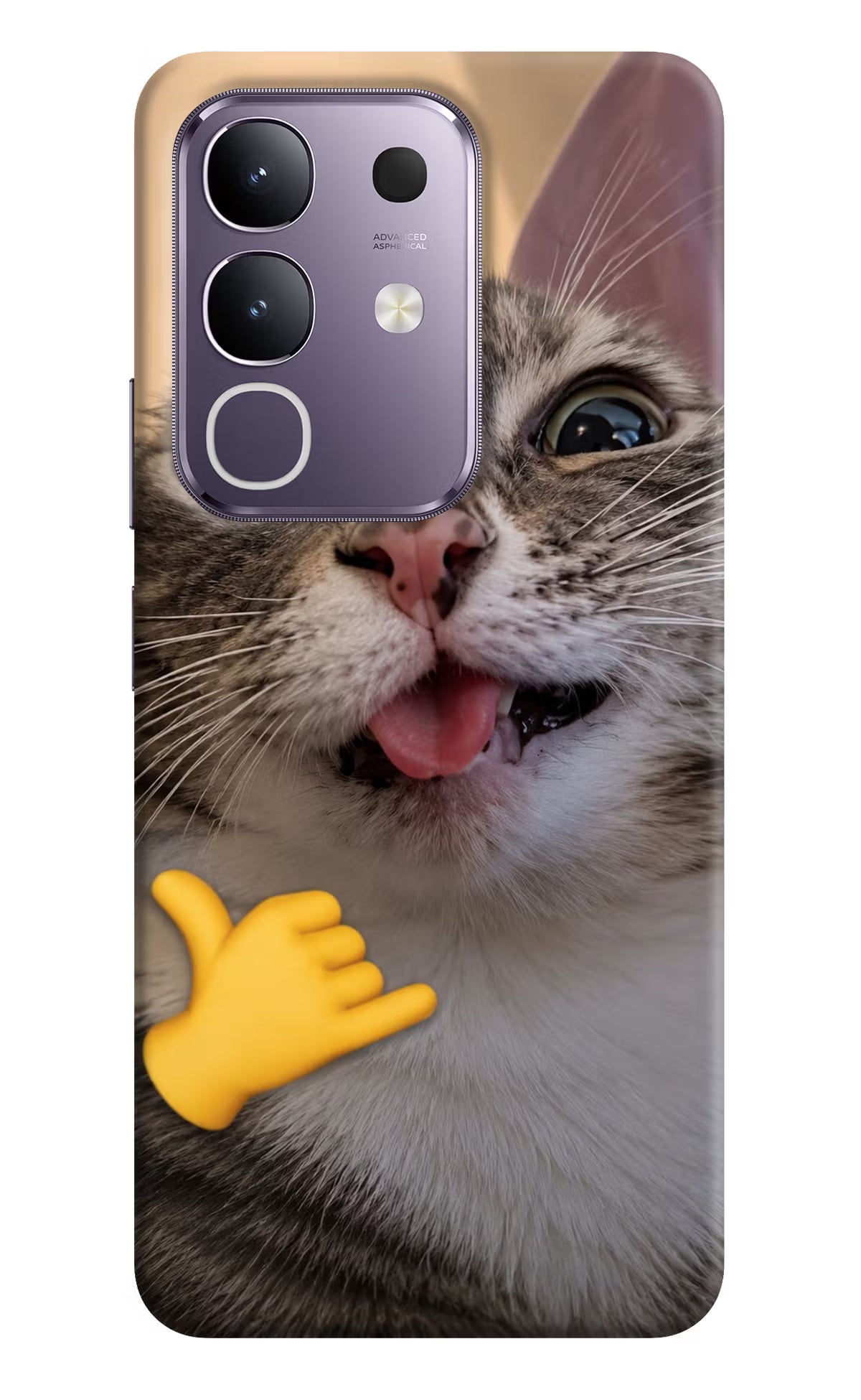 Silly Cat Call Vivo T4x 5G Back Cover