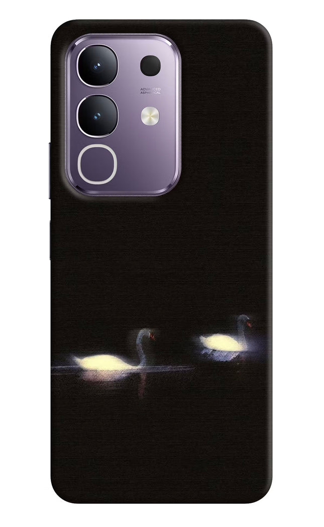 Silent Swans Vivo T4x 5G Hard Case Back Cover by Casekaro