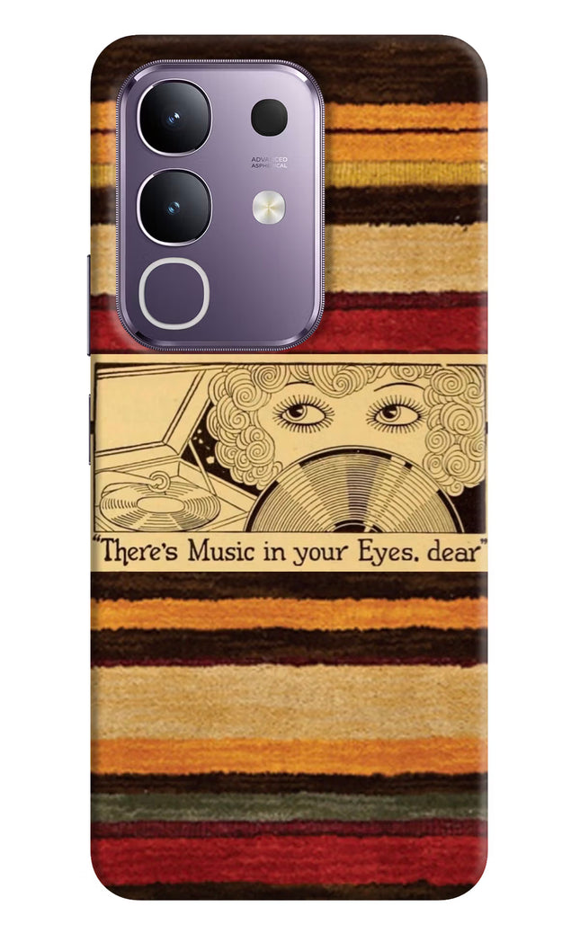 Vinyl Stripes Vivo T4x 5G Hard Case Back Cover by Casekaro