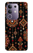 Boho Noir Vivo T4x 5G Hard Case Back Cover by Casekaro