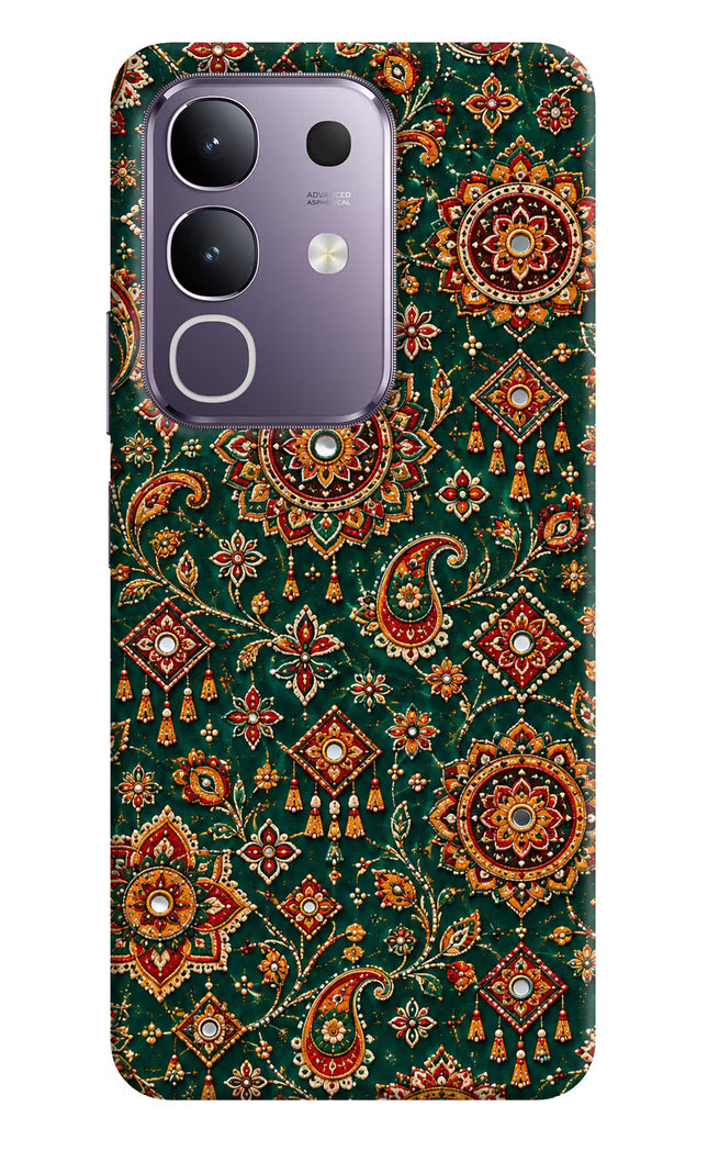 Green Pataka Vivo T4x 5G Hard Case Back Cover by Casekaro