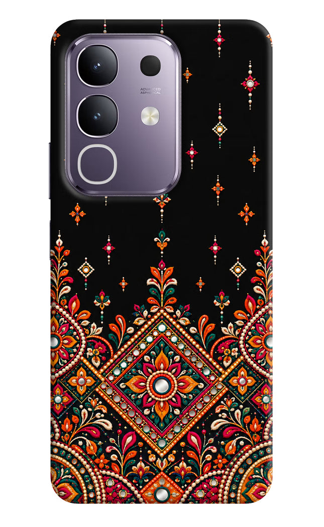 Noir Mehfil Vivo T4x 5G Hard Case Back Cover by Casekaro