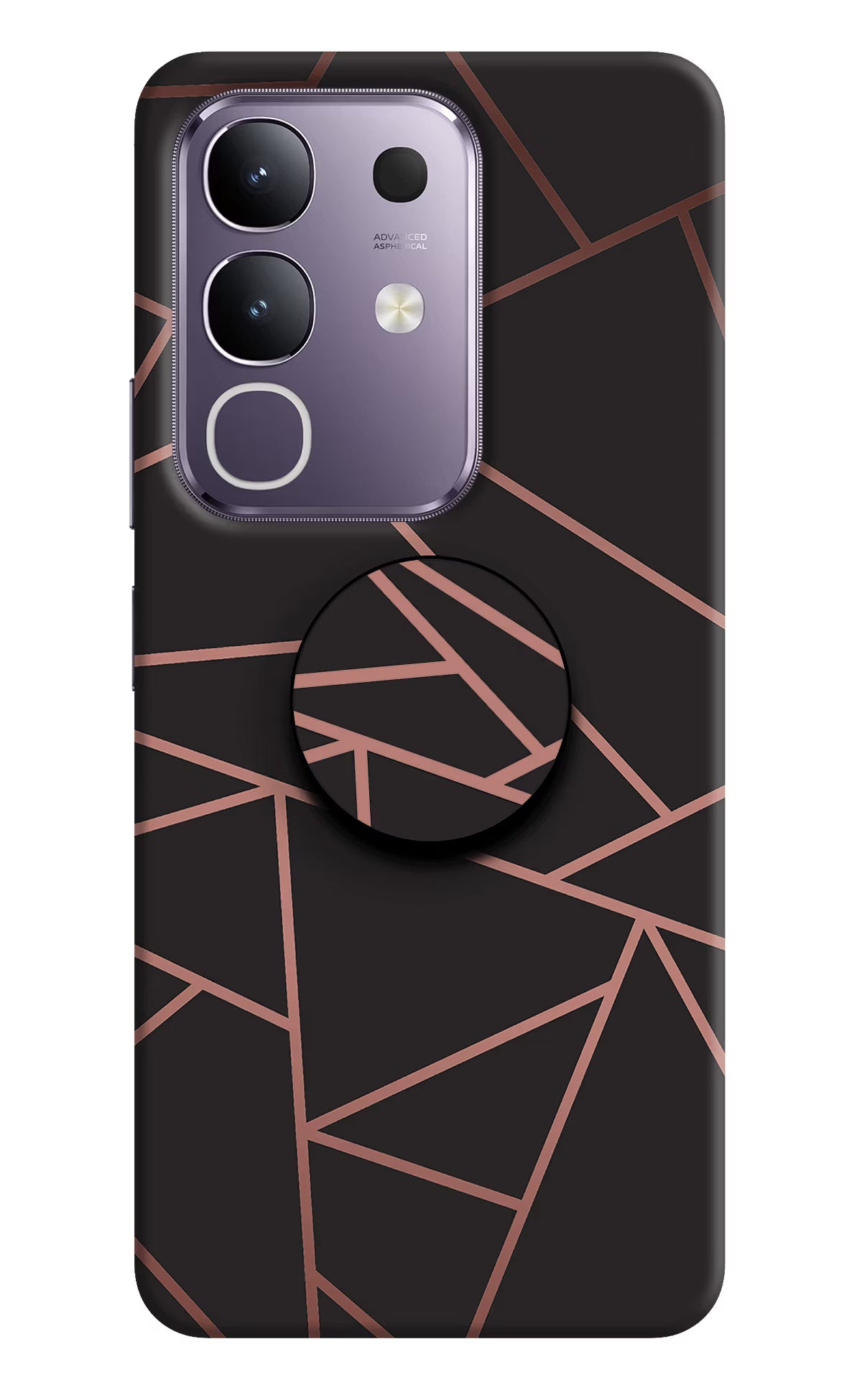 Geometric Pattern Vivo T4x 5G Pop Case by Casekaro