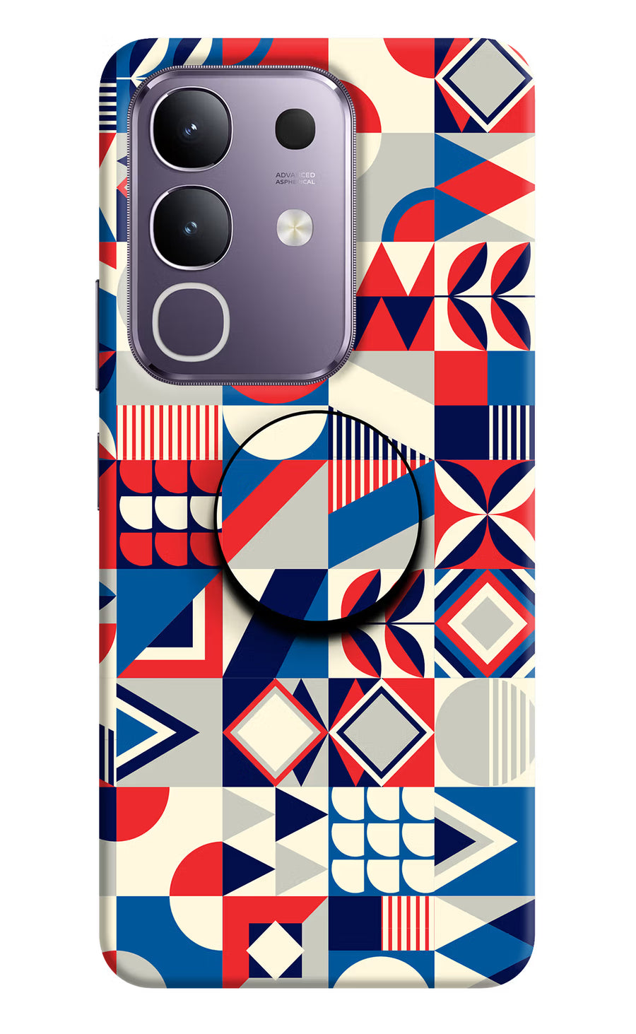 Colorful Pattern Vivo T4x 5G Pop Case, Hard case