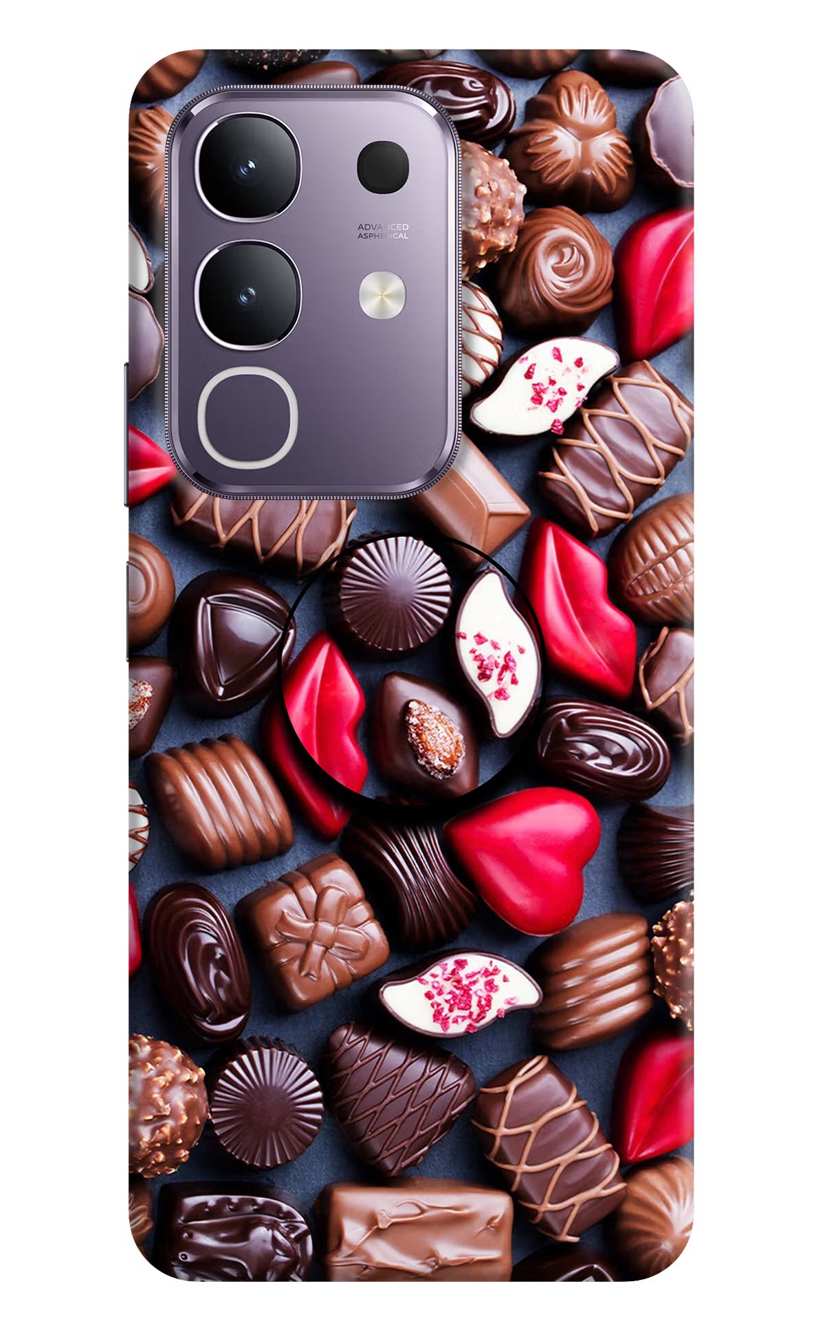 Chocolates Vivo T4x 5G Pop Case by Casekaro