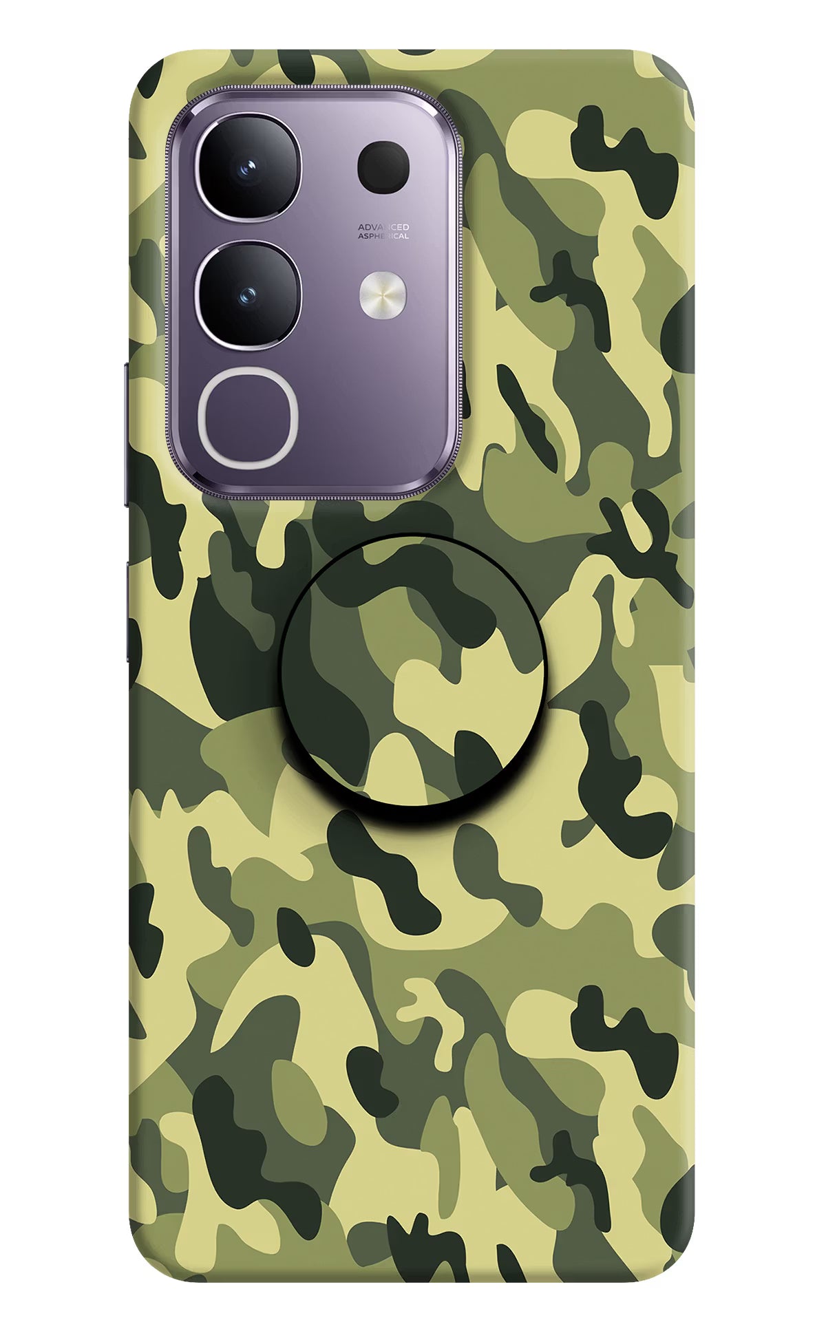 Camouflage Vivo T4x 5G Pop Case by Casekaro