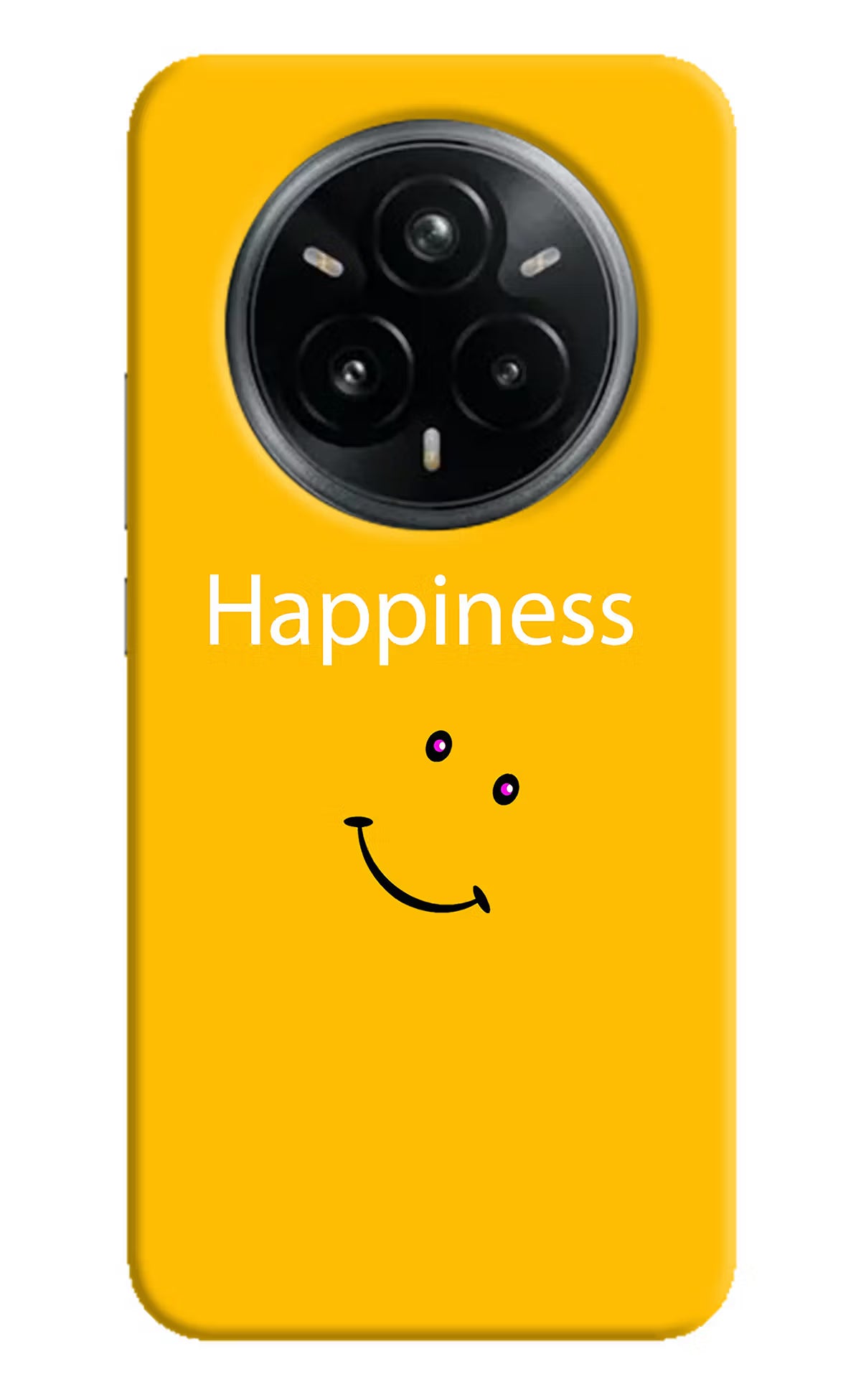 Happiness With Smiley Realme 14 Pro Plus 5G Hard Case Back Cover by Casekaro