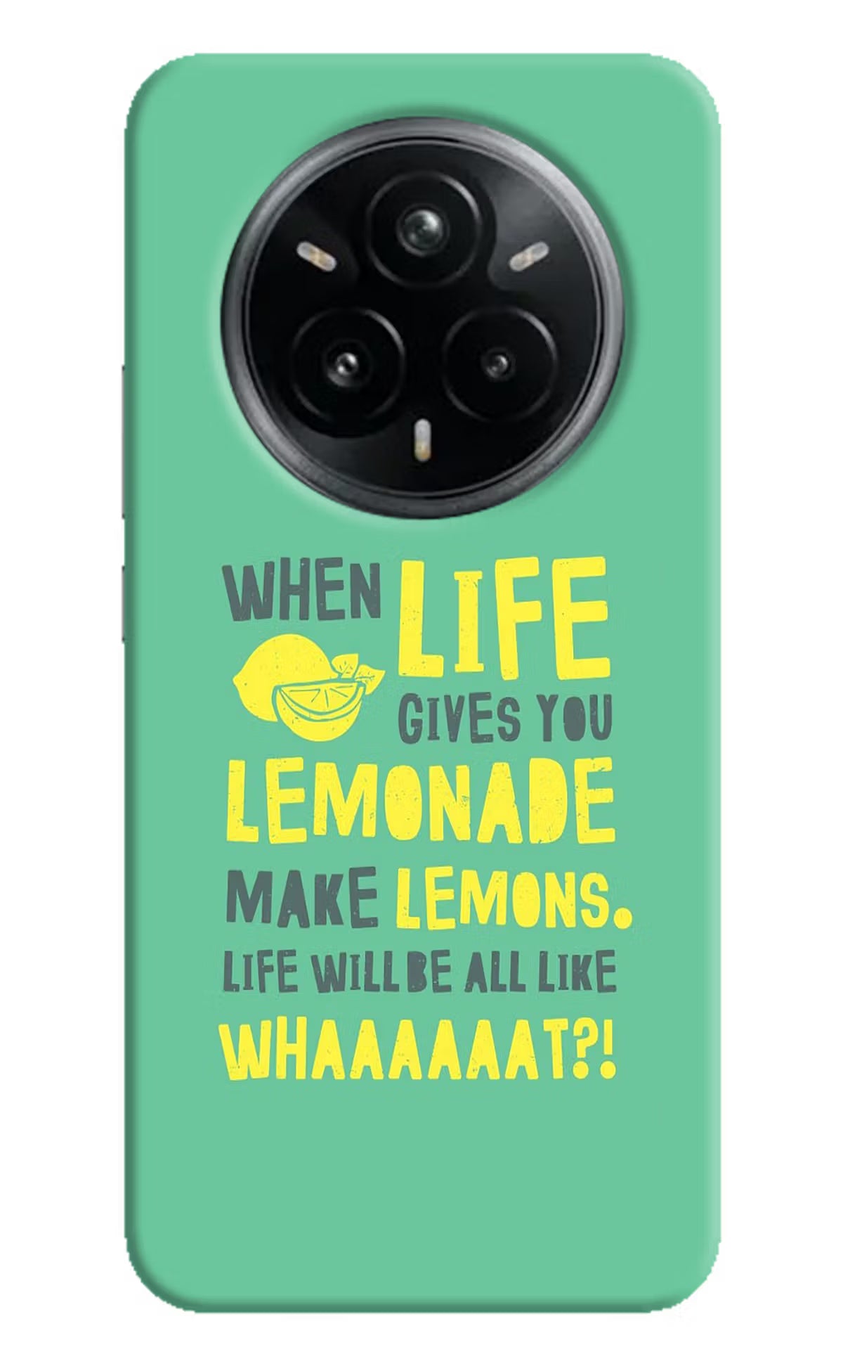 Quote Realme 14 Pro Plus 5G Hard Case Back Cover by Casekaro