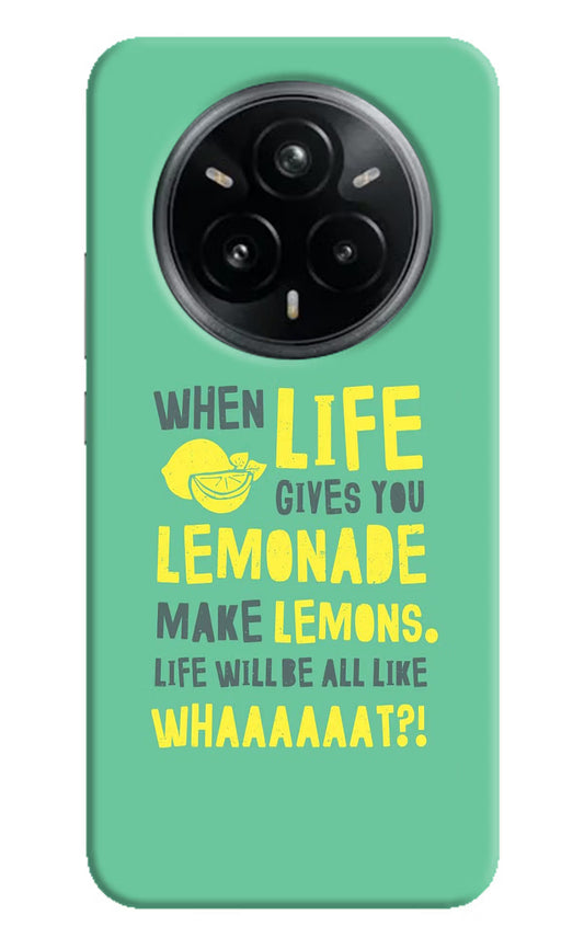 Quote Realme 14 Pro Plus 5G Hard Case Back Cover by Casekaro