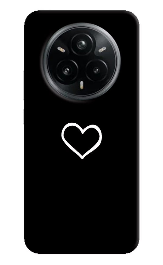 Heart Realme 14 Pro Plus 5G Hard Case Back Cover by Casekaro