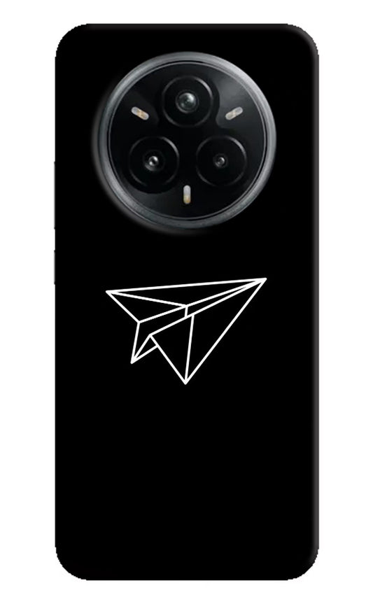 Paper Plane White Realme 14 Pro Plus 5G Hard Case Back Cover by Casekaro